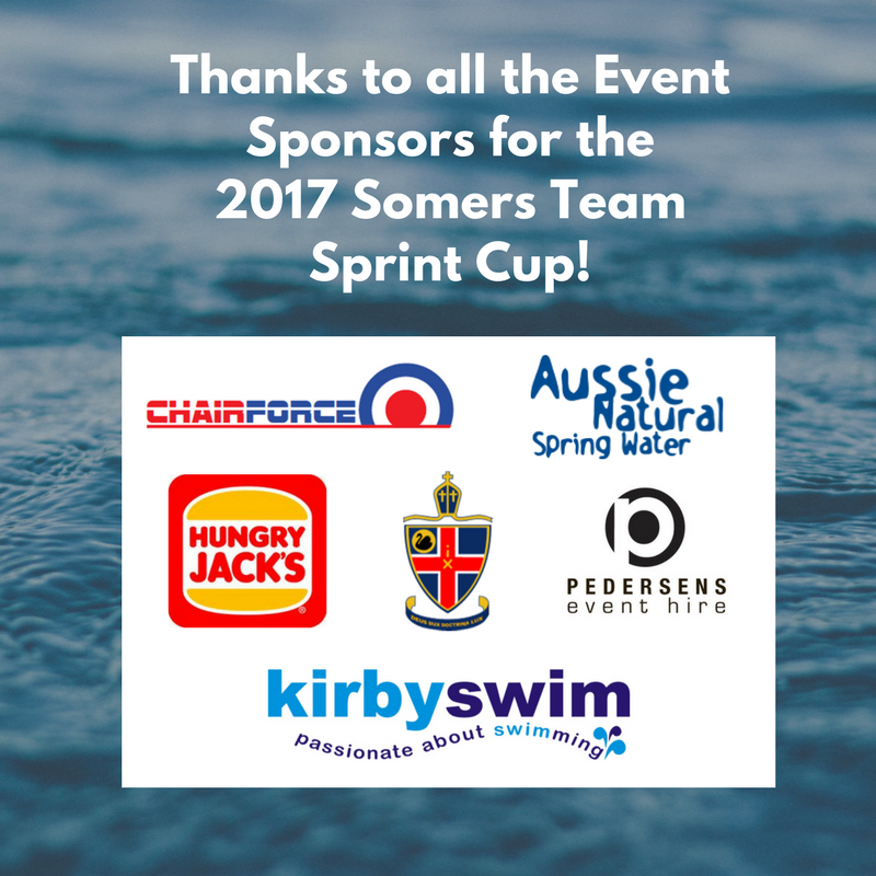 Thanks to all the event Sponsors for the 2017 Somers Team Sprint Cup!