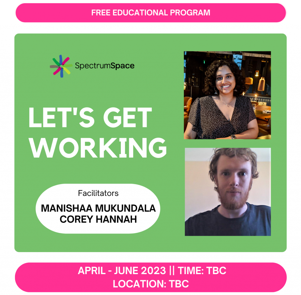 Let's Get Working Flyer