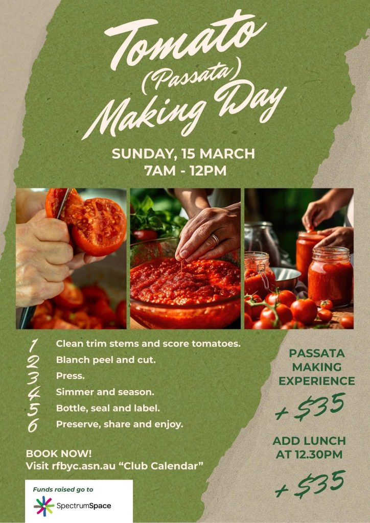 RFBYC Passata Making Day